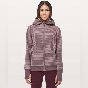 Lululemon - Classic Cotton Fleece Scuba Hoodie - Size 8